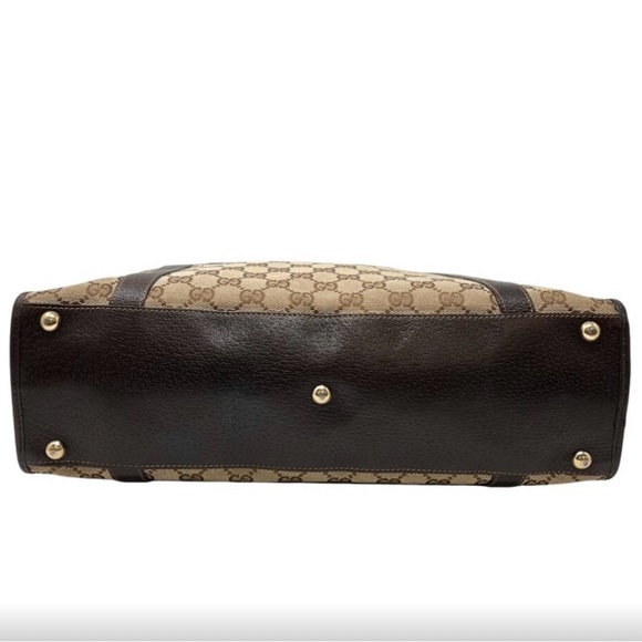 Gucci GG Monogram Shoulder Bag Briefcase - Picture 5 of 11